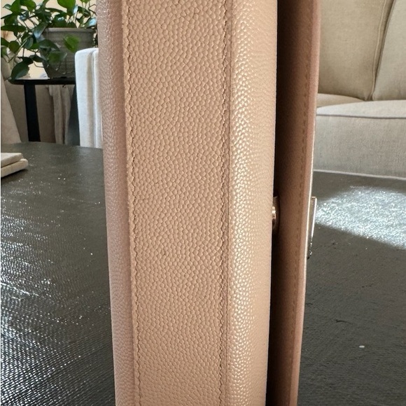 Grain De Poudre Small Monogram Kate Satchel Marble Pink - Picture 11 of 16